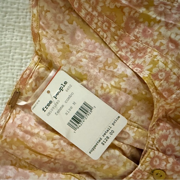 FREE PEOPLE Women's Dress Femme Combo Button Up Scoop-Neck - Picture 4 of 4